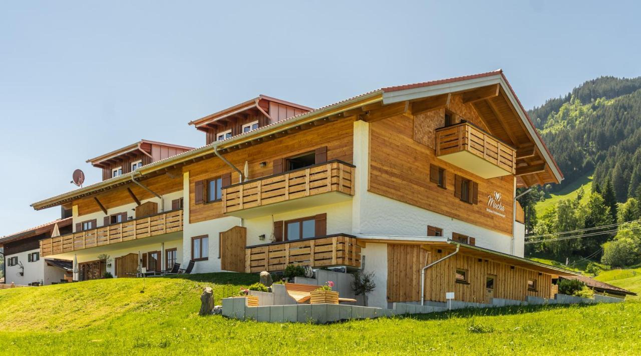 Berghaus Mucha - Ferienwohnungen - Naturpark Partner Bolsterlang Bagian luar foto